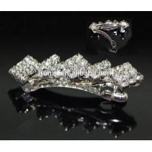 Простой дизайн Rhinestone Hairgrip Девушки Аксессуары для волос Блеск Crystal Barrette